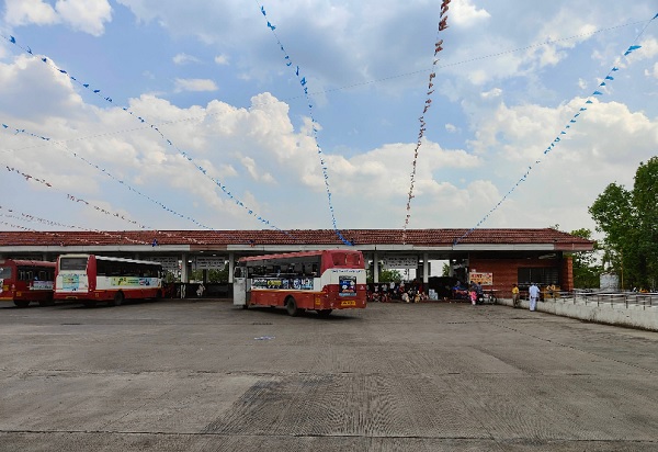 wardha bus depo